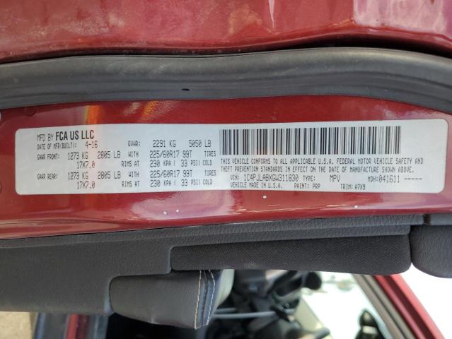 2016 JEEP CHEROKEE S - 1C4PJLABXGW311830