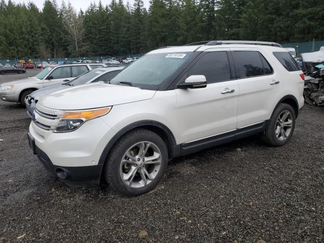 FORD EXPLORER L 2012 white  gas 1FMHK8F83CGA56899 photo #1