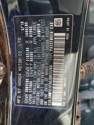 2018 HONDA CIVIC EX - JHMFC1F38JX011764