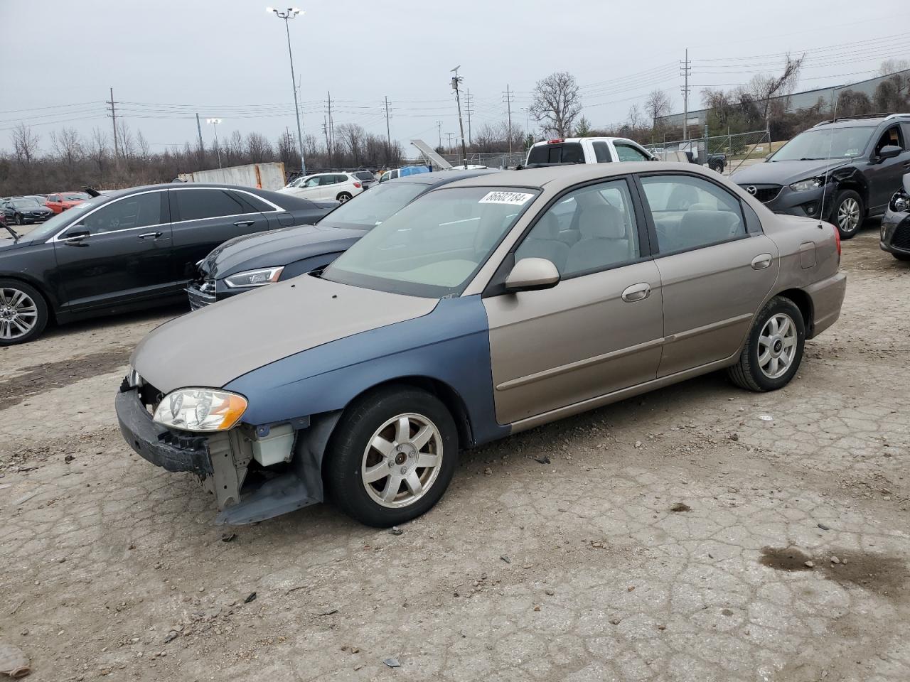 Lot #3053086629 2002 KIA SPECTRA BA