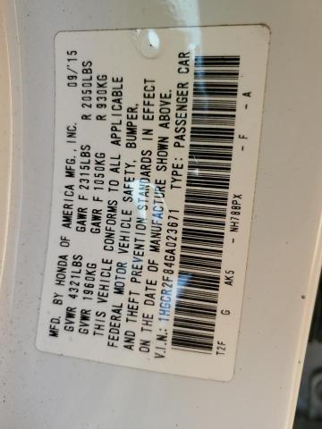 2016 HONDA ACCORD EXL - 1HGCR2F84GA023671