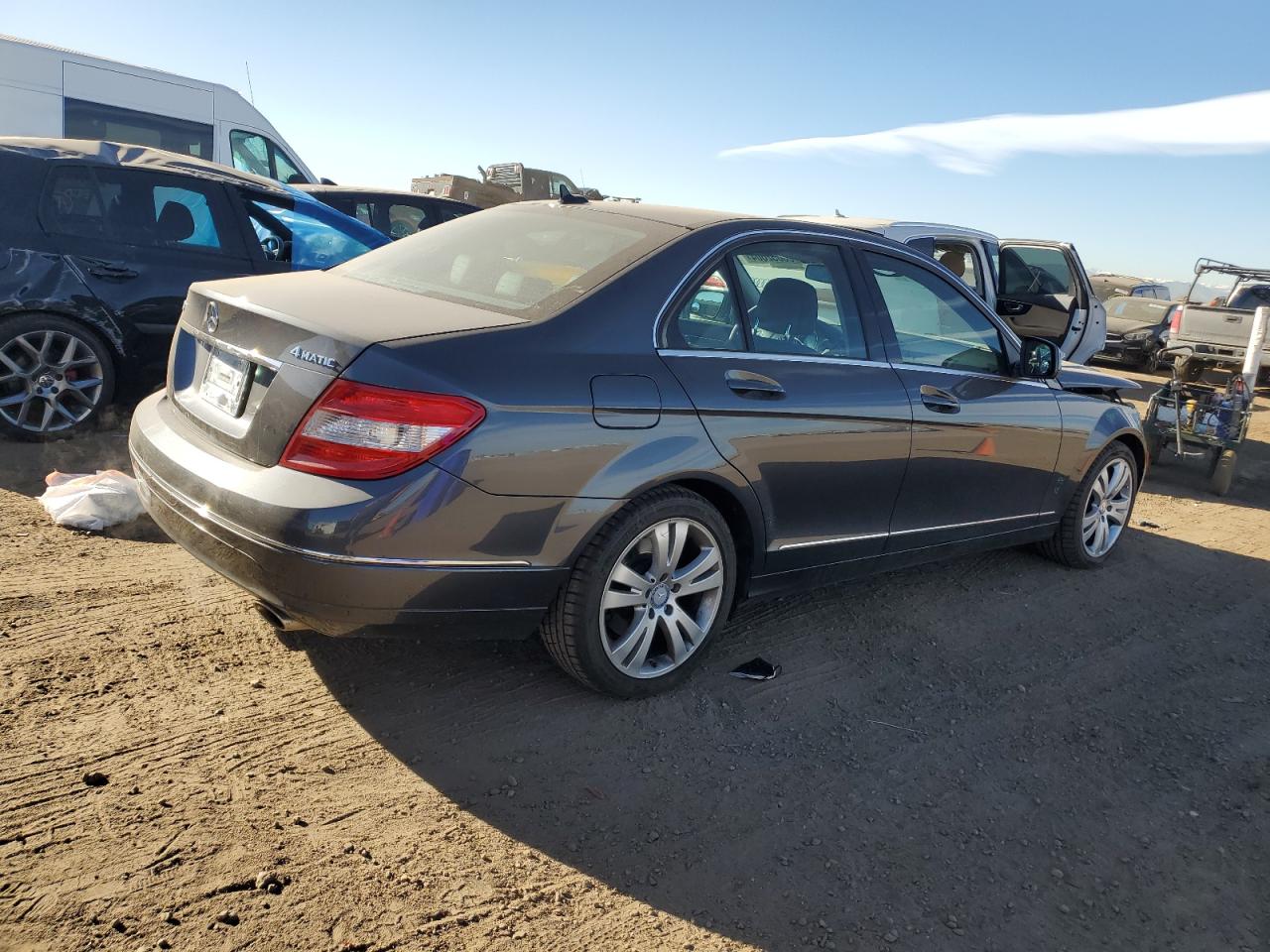 Lot #3033492095 2009 MERCEDES-BENZ C 300 4MAT