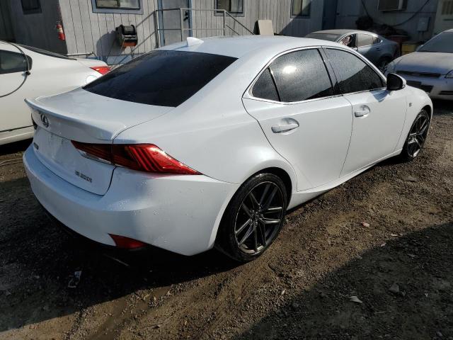 LEXUS IS 200T 2017 white  gas JTHBA1D28H5043862 photo #4