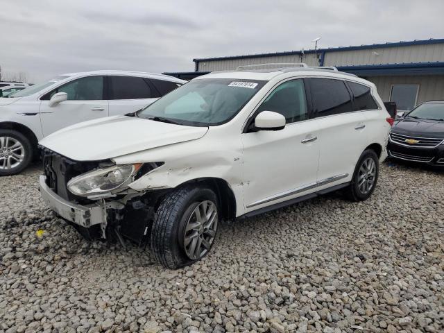 INFINITI QX60 2014 white  gas 5N1AL0MM0EC540636 photo #1