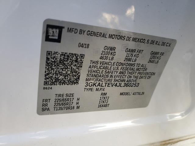 2018 GMC TERRAIN SL - 3GKALTEV4JL360253