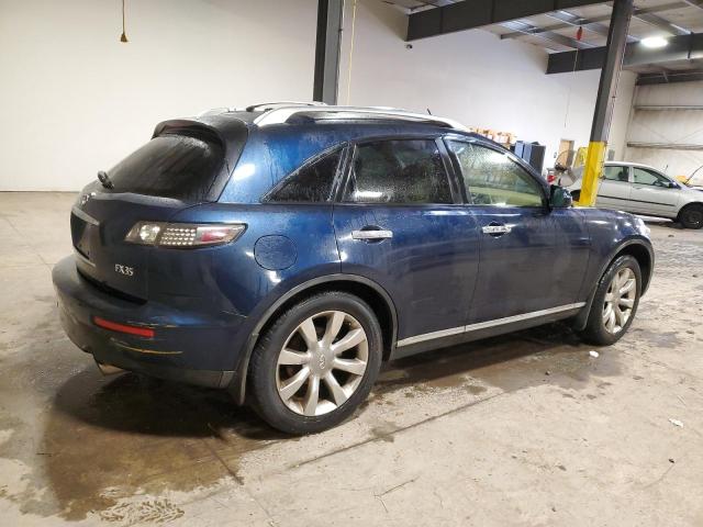 INFINITI FX35 2008 blue  gas JNRAS08W68X203758 photo #4