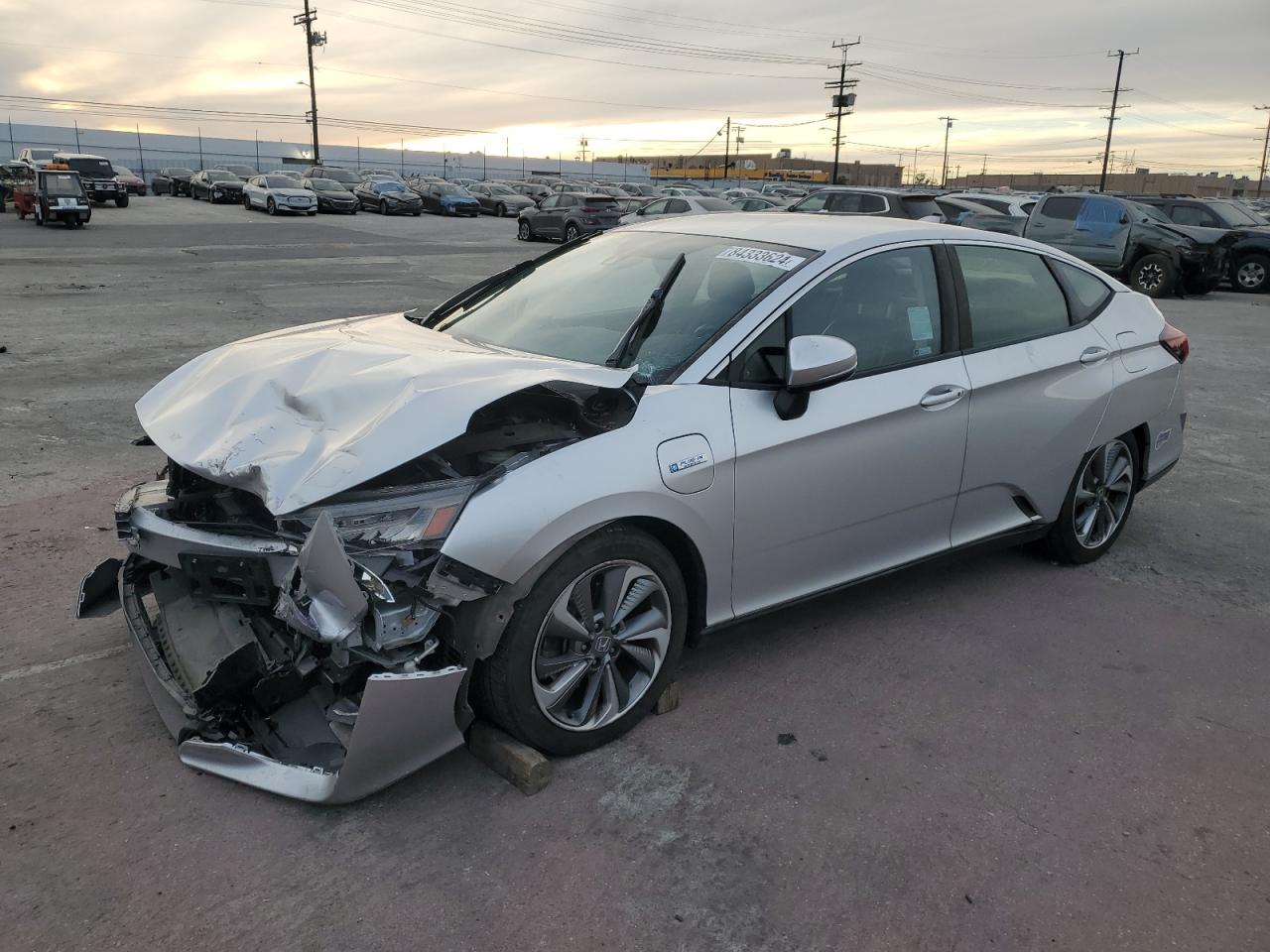 Lot #3033570088 2018 HONDA CLARITY TO