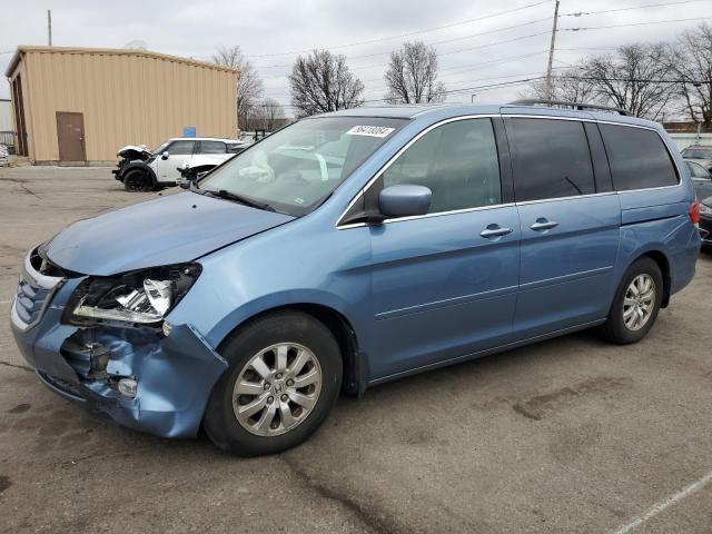 HONDA ODYSSEY EX 2009 blue  gas 5FNRL38759B010068 photo #1