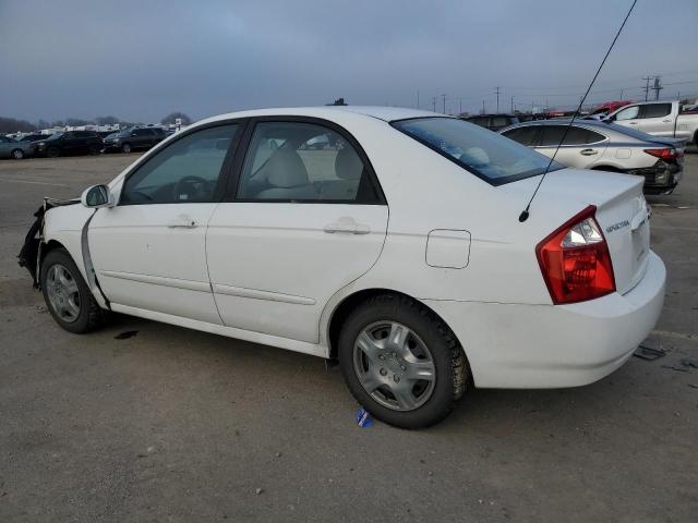 KIA SPECTRA LX 2006 white  gas KNAFE121X65226367 photo #3