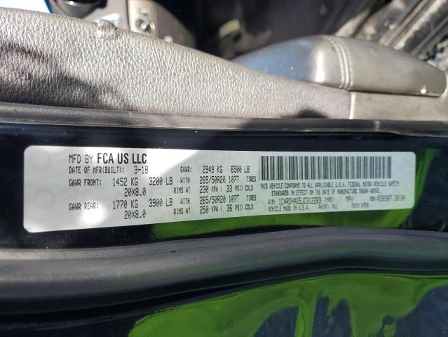 2018 DODGE DURANGO SX - 1C4RDHAG5JC312269