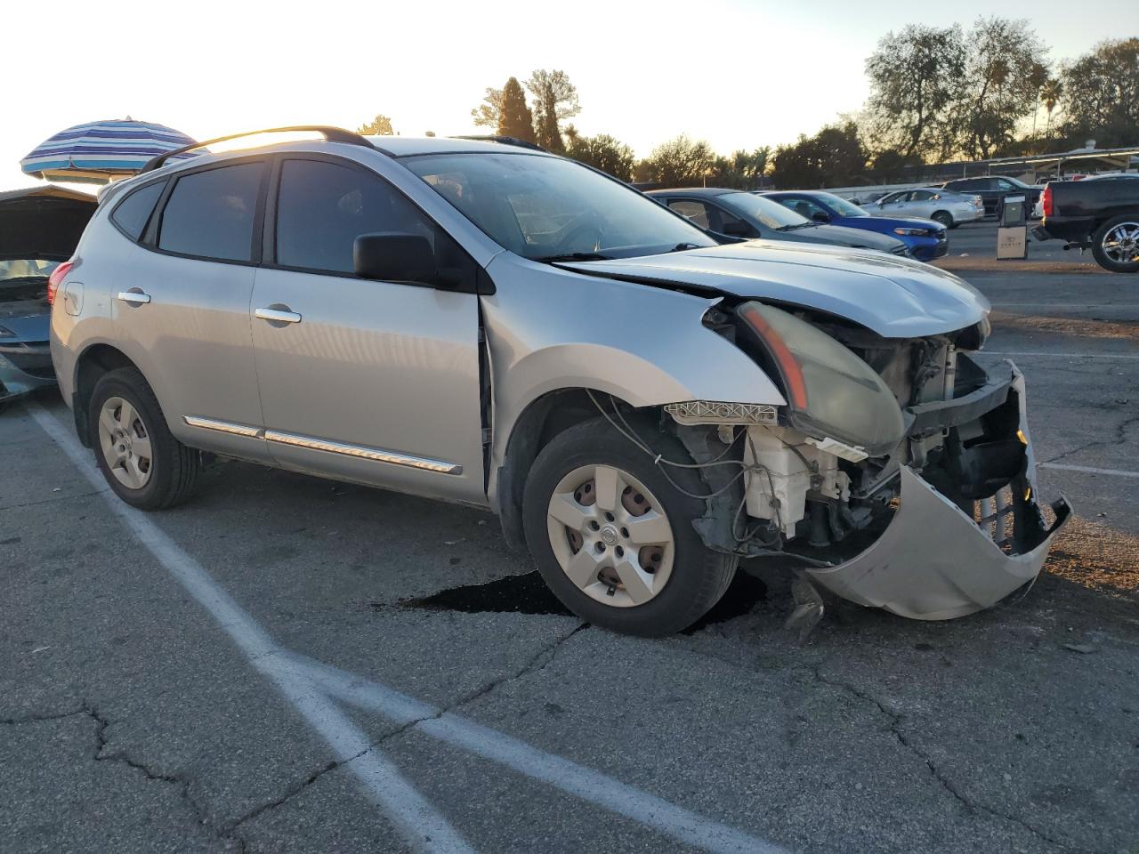 Lot #3028291833 2014 NISSAN ROGUE SELE