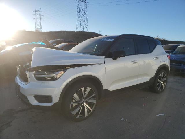 VOLVO XC40 P8 RE 2022 white  electric YV4ED3UB6N2764600 photo #1