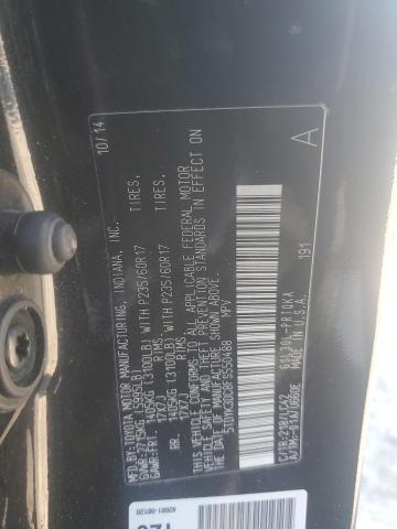 2015 TOYOTA SIENNA XLE - 5TDYK3DC8FS550488