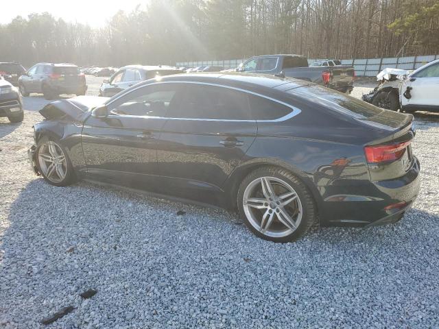 AUDI A5 PREMIUM 2018 blue  gas WAUENCF55JA010818 photo #3