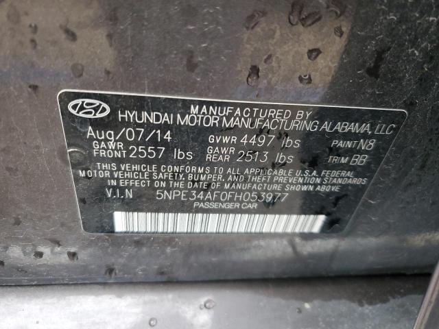 2015 HYUNDAI SONATA SPO - 5NPE34AF0FH053977
