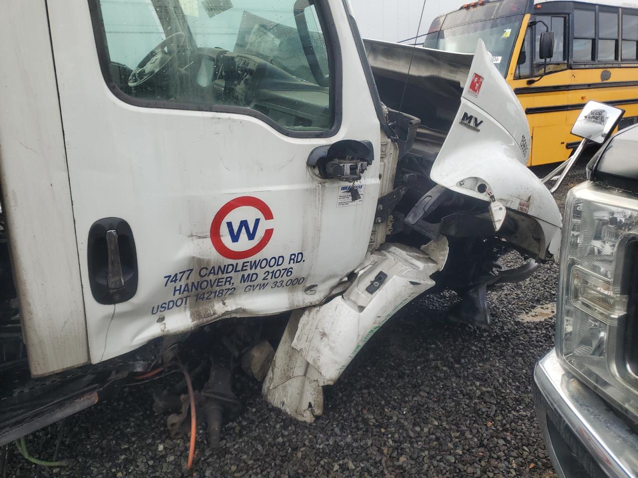 Lot #3258473084 2021 INTERNATIONAL MV607