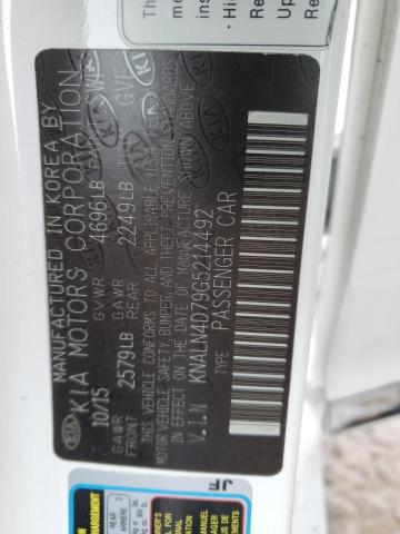 2016 KIA CADENZA LU KNALN4D79G5214492