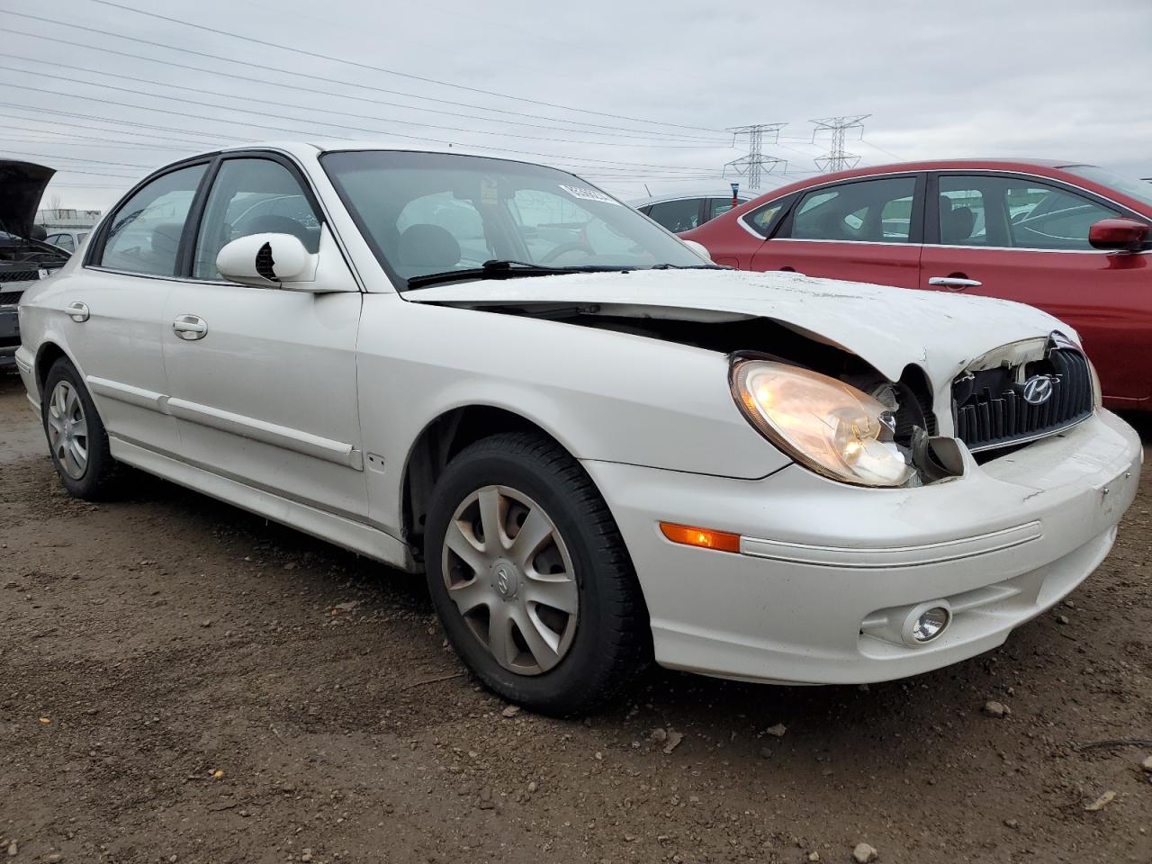 Lot #3034295077 2004 HYUNDAI SONATA GL