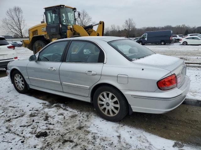 HYUNDAI SONATA GLS 2005 silver  gas KMHWF35H45A124178 photo #3