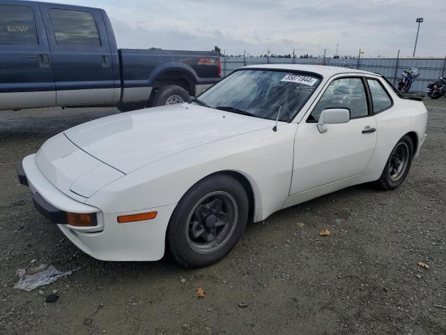 PORSCHE 944 1984 white  gas WP0AA0944EN453622 photo #1