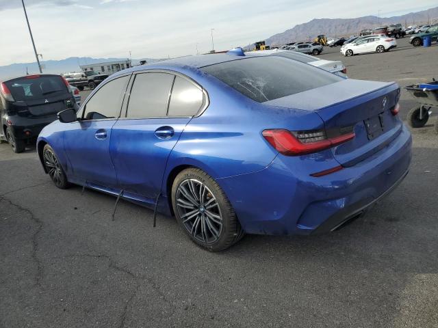 BMW M340I 2020 blue  gas WBA5U7C05LA286664 photo #3