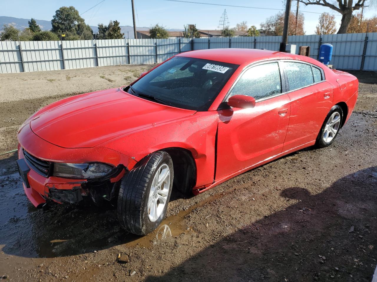 Lot #3039400301 2022 DODGE CHARGER SX