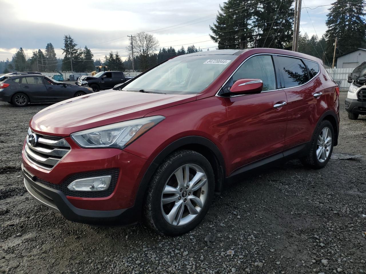 Lot #3028314835 2013 HYUNDAI SANTA FE S