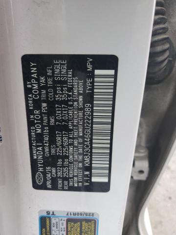 2016 HYUNDAI TUCSON LIM KM8J3CA46GU222989
