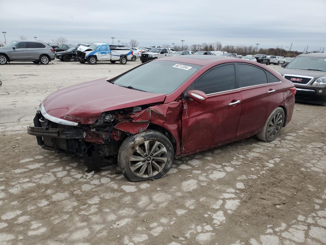 Lot #3034300122 2014 HYUNDAI SONATA SE