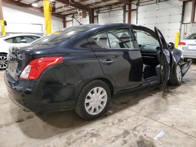 NISSAN VERSA S 2012 black  gas 3N1CN7AP5CL918422 photo #4