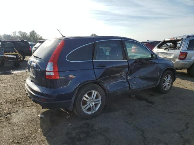 HONDA CR-V EX 2010 blue  gas 5J6RE4H56AL079930 photo #4