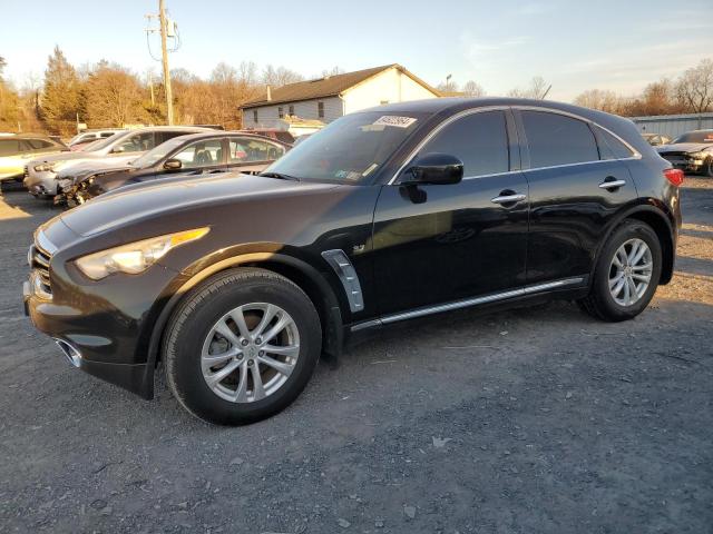 INFINITI QX70 2014 black  gas JN8CS1MU6EM451254 photo #1