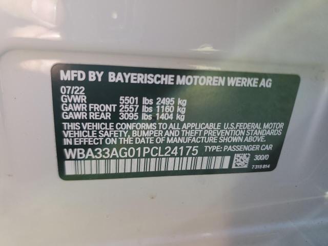 2023 BMW 530XE WBA33AG01PCL24175