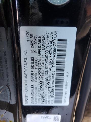 2021 ACURA TLX TECHNO - 19UUB6F41MA004455