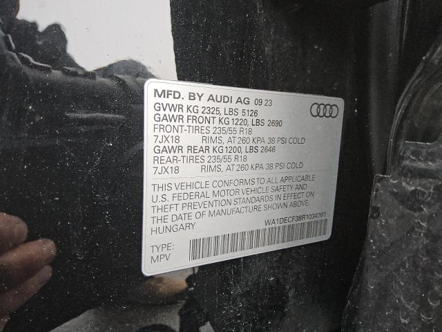 VIN WA1DECF38R1034761 2024 AUDI Q3 no.13