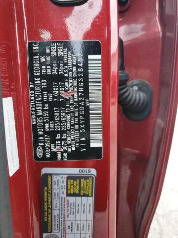 2017 KIA SORENTO LX - 5XYPGDA37HG328452