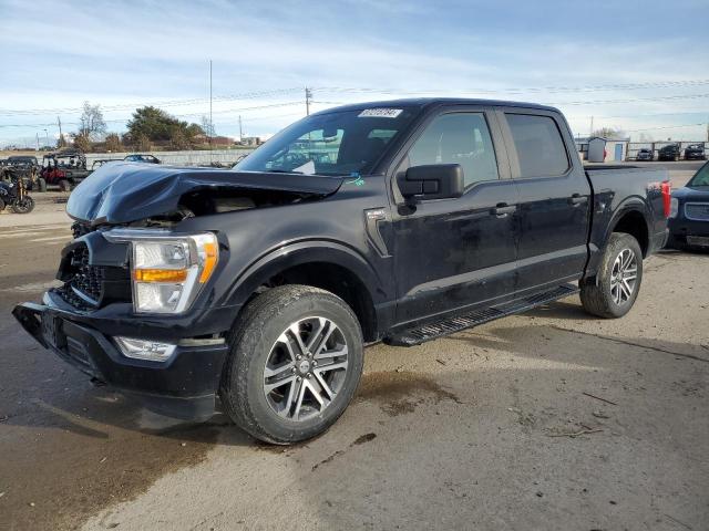 FORD F150 SUPER 2021 black  gas 1FTFW1E8XMKD33331 photo #1