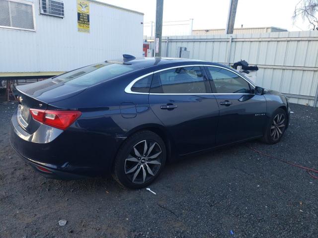 CHEVROLET MALIBU LT 2017 blue  gas 1G1ZE5ST1HF118637 photo #4