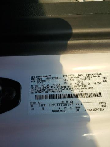 2023 FORD F150 - 1FTMF1CB7PKE34062