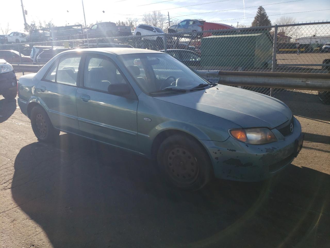 Lot #3024672603 2002 MAZDA PROTEGE DX