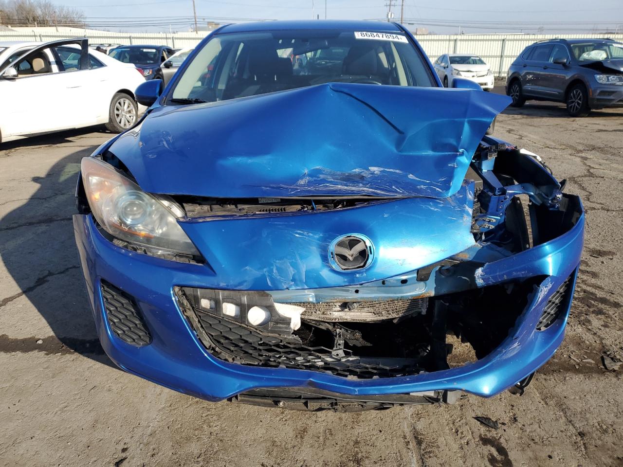 Lot #3045789699 2012 MAZDA 3 I