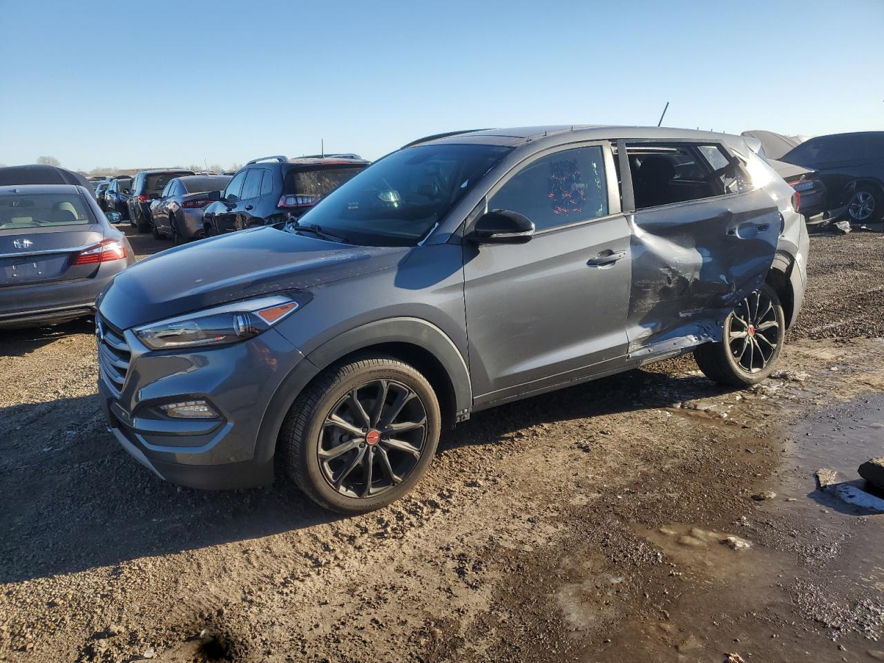 Lot #3029587086 2017 HYUNDAI TUCSON LIM