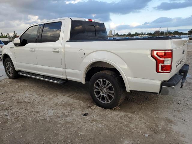 FORD F150 SUPER 2018 white  gas 1FTEW1CG5JFD02207 photo #3