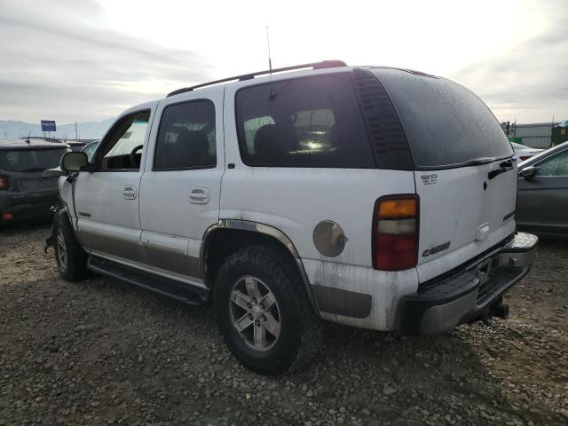 CHEVROLET TAHOE K150 2001 white  gas 1GNEK13T11J170219 photo #3