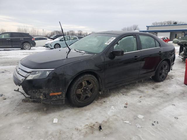 FORD FUSION SE 2011 black  gas 3FAHP0HA3BR203176 photo #1