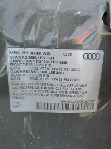 2023 AUDI Q5 E PREMI - WA1G2AFYXP2107092