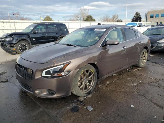 NISSAN MAXIMA S 2012 tan  gas 1N4AA5AP7CC801513 photo #1