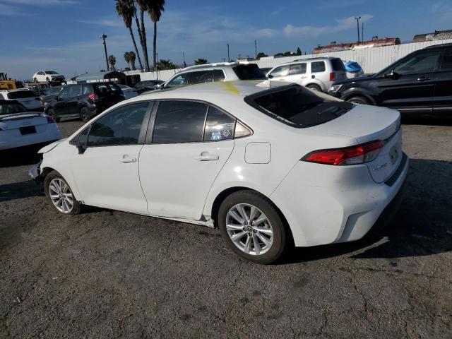 TOYOTA COROLLA LE 2023 white  hybrid engine JTDBCMFE9P3014319 photo #3