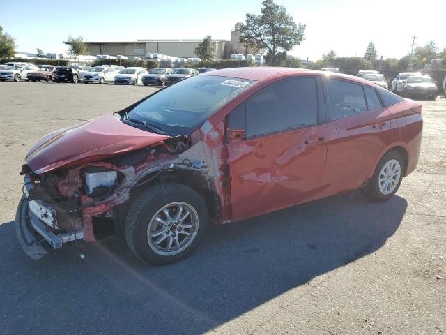 TOYOTA PRIUS NIGH 2022 red  hybrid engine JTDKAMFU6N3177682 photo #1