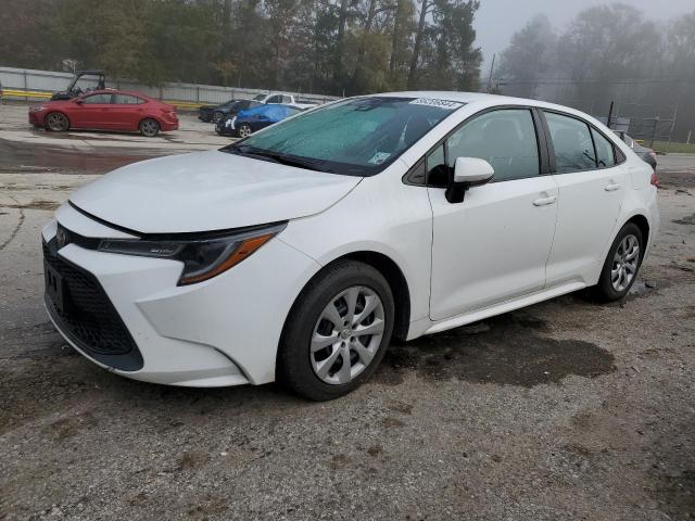 TOYOTA COROLLA LE 2021 white  gas 5YFEPMAE1MP186551 photo #1